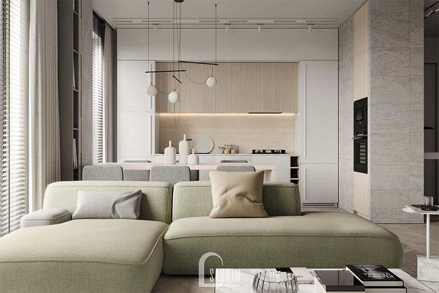 Thiết Kế Chung Cư 3 Phòng Ngủ Mullberry Lane 113m2 Với Vẻ Đẹp Tươi Mới